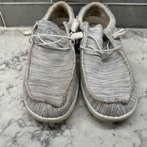 Skechers Men's Light Gray Slip-On Loafers